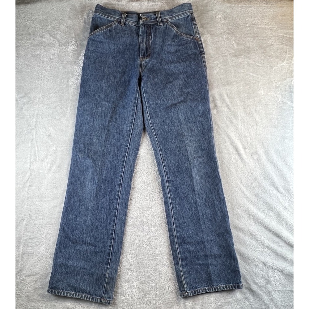 Vtg Britches Jeans Womens 8R Fits 30x31 Blue Straight Medium Wash Denim